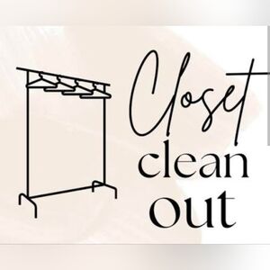 Up Coming Closet Clean Out